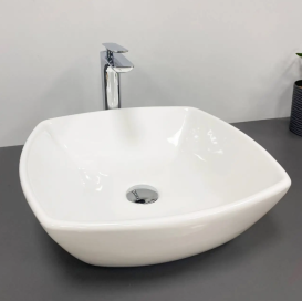 Раковина для ванної кімнати VBI CORTONA 43x43 см кераміка білий VBI-012608