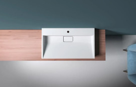 Раковина для ванной VBI Este 70х46 см искусственый камень белый VBI-019909