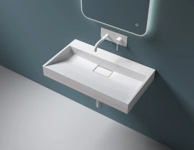 Раковина для ванной VBI Este 70х46 см искусственый камень белый VBI-019910