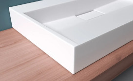 Раковина для ванной VBI Este 70х46 см искусственый камень белый VBI-019910