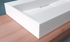 Раковина для ванной VBI Este 80х46 см искусственый камень белый VBI-019914