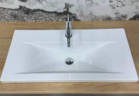 Раковина для ванної VBI Fanusa 81х40 см кераміка білий VBI-018065