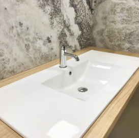 Раковина для ванної кімнати VBI FERRARA 120 100x46 см кераміка білий VBI-018031