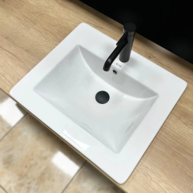 Раковина для ванной VBI Ferrara 40 42x42,5 см керамика белый VBI-018011