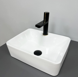 Раковина для ванної кімнати VBI Forli 40,5x31 см кераміка білий VBI-011101