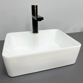 Раковина для ванної кімнати VBI Forli 40,5x31 см кераміка білий VBI-011101