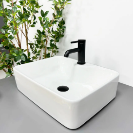 Раковина для ванної кімнати VBI FORLI 48x37 см кераміка білий VBI-011100