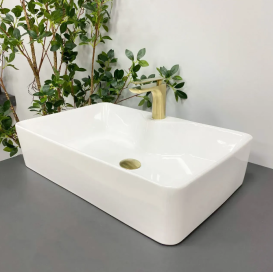 Раковина для ванної кімнати VBI FORLI XL 60x39,5 см кераміка білий VBI-011104