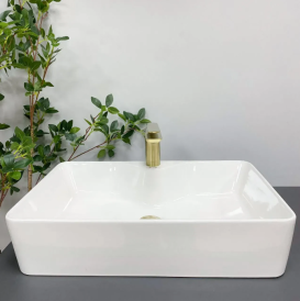 Раковина для ванної кімнати VBI FORLI XL 60x39,5 см кераміка білий VBI-011104