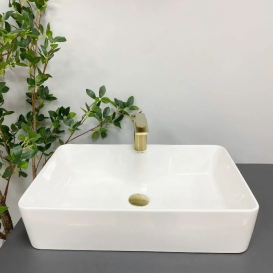 Раковина для ванної кімнати VBI FORLI XL 60x39,5 см кераміка білий VBI-011104