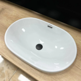 Раковина для ванної кімнати VBI GAETA 61x40 см кераміка білий VBI-018014