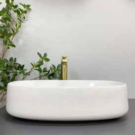 Раковина для ванної кімнати VBI IMOLA  54x34,5 см кераміка білий VBI-012603