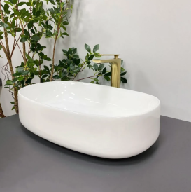 Раковина для ванної кімнати VBI IMOLA  54x34,5 см кераміка білий VBI-012603