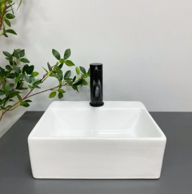 Раковина для ванної кімнати VBI KOMO 33,5x29,5 см кераміка білий VBI-015600