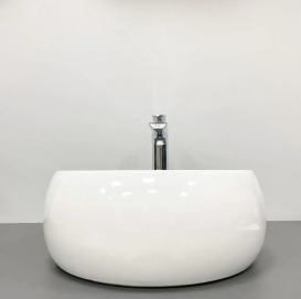 Раковина для ванної кімнати VBI LATERZA 36,5x36,5 см кераміка білий VBI-015801