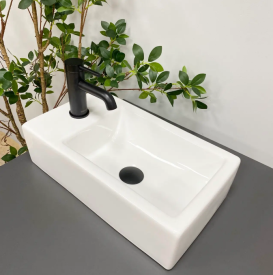 Раковина для ванной VBI LECCE U 48x27,5 см керамика белый VBI-015605