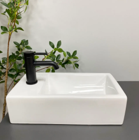 Раковина для ванной VBI LECCE U 48x27,5 см керамика белый VBI-015605