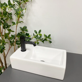 Раковина для ванной VBI LECCE U 48x27,5 см керамика белый VBI-015605