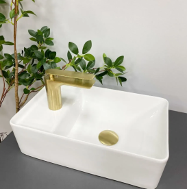 Раковина для ванної кімнати VBI LECCO 43x26,5 см кераміка білий VBI-015603