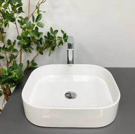 Раковина для ванної кімнати VBI LESINA  45x38,5 см кераміка білий VBI-015300