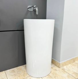 Раковина для ванної кімнати VBI MATERA 46x46 см кераміка білий VBI-019001