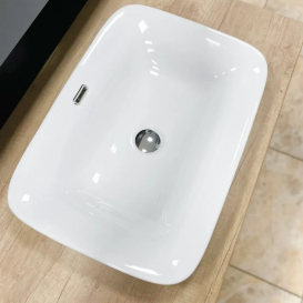 Раковина для ванной VBI MELLITTO 58,5x41,5 см керамика белый VBI-018018