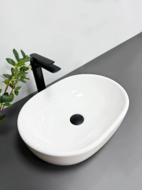 Раковина для ванної кімнати VBI MODENA S 47,5x34 см кераміка білий VBI-012001