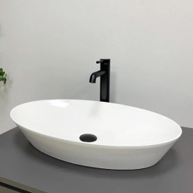 Раковина для ванної VBI Orvieto 61х37 см кераміка білий VBI-012612