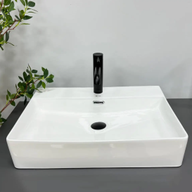 Раковина для ванної кімнати VBI PADUA 60 59,5x35,5 см кераміка білий VBI-012201