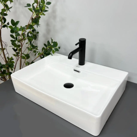 Раковина для ванної кімнати VBI PADUA 60 59,5x35,5 см кераміка білий VBI-012201