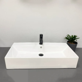 Раковина для ванної кімнати VBI PADUA 80 80x42 см кераміка білий VBI-012204