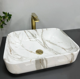 Раковина для ванної кімнати VBI PALERMO 50x39 см кераміка аякс глянсовий VBI-012302