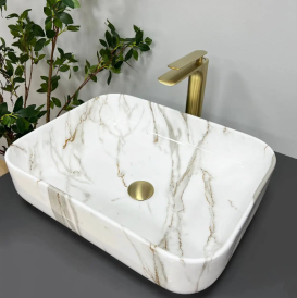 Раковина для ванної кімнати VBI PALERMO 50x39 см кераміка аякс глянсовий VBI-012302