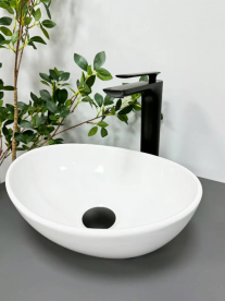 Раковина для ванной VBI PARMA S 34,5x26 см керамика белый VBI-011001