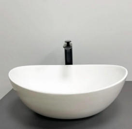 Раковина для ванної VBI Partina 46х38 см кераміка білий VBI-012618