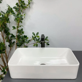 Раковина для ванной VBI PATERNO 60,5x31 см керамика белый VBI-012609