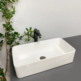 Раковина для ванной VBI PATERNO 60,5x31 см керамика белый VBI-012609