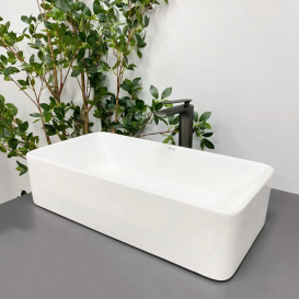 Раковина для ванной VBI PATERNO 60,5x31 см керамика белый VBI-012609