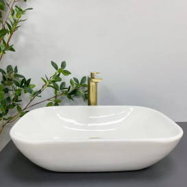 Раковина для ванной VBI PAVIA 51x34 см керамика белый VBI-012605