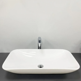 Раковина для ванної кімнати VBI PINETO 70x38 см кераміка білий VBI-012607