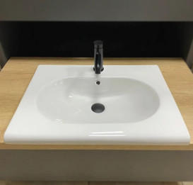 Раковина для ванної VBI Pordenone 60,5х47,5 см кераміка білий VBI-018047