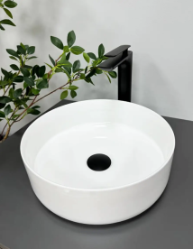 Раковина для ванної кімнати VBI PRATO 35,5x35,5 см кераміка білий VBI-011400