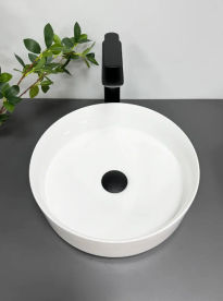 Раковина для ванної кімнати VBI PRATO 35,5x35,5 см кераміка білий VBI-011400