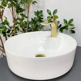 Раковина для ванної кімнати VBI RIETI 40,5x40,5 см кераміка білий VBI-015500