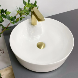 Раковина для ванної кімнати VBI RIETI 40,5x40,5 см кераміка білий VBI-015500