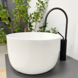 Раковина для ванної кімнати VBI ROSSANO 39x39 см кераміка білий VBI-012610