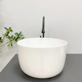 Раковина для ванної кімнати VBI ROSSANO 39x39 см кераміка білий VBI-012610