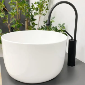 Раковина для ванної кімнати VBI ROSSANO 39x39 см кераміка білий VBI-012610