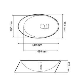 Раковина для ванной VBI Rotello 51х37,5 см керамика Ivory matt VBI-017102