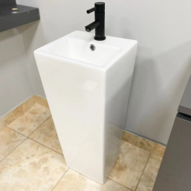 Раковина для ванной VBI SAVONA 32,5x32,5 см керамика белый VBI-019012